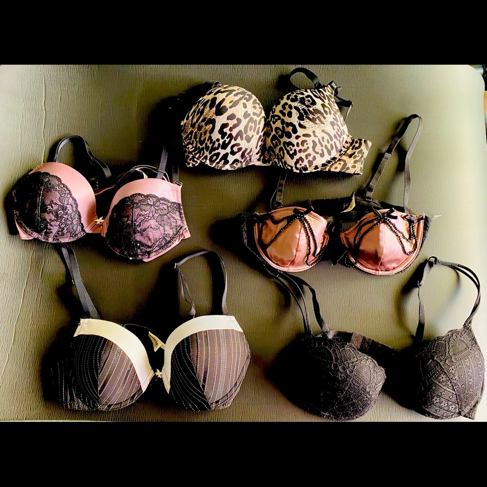 Set of five Bras - 34B - S - new/line new - Frederick‘s